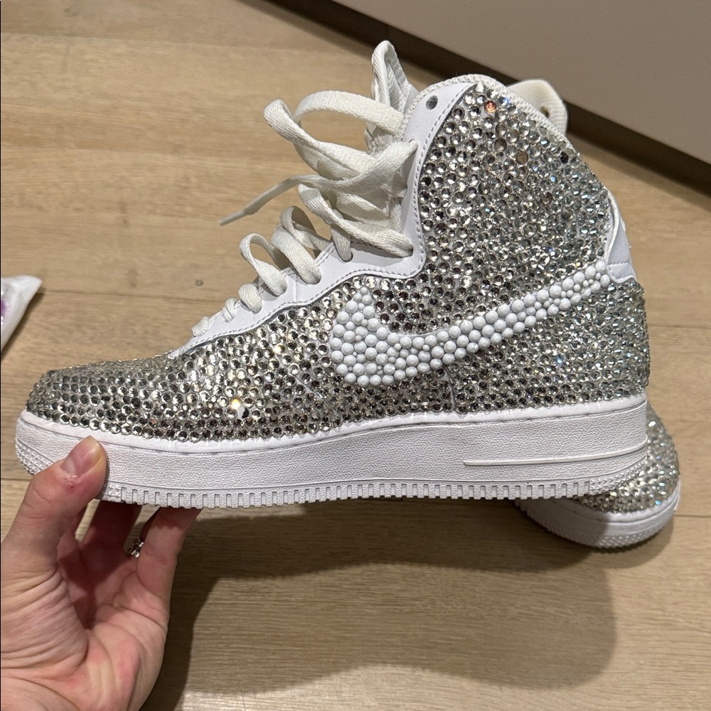 Nike Sparkling High-Top air-force 1 - Picture 9 of 9
